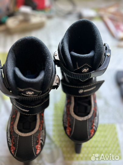 Коньки детские раздвижные 26-30