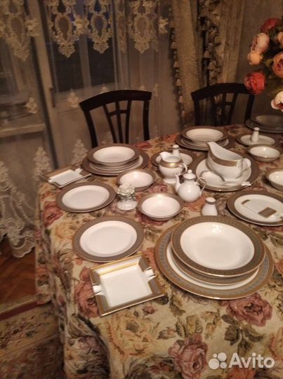 Сервиз столовый винтажный