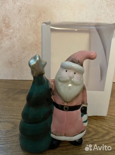 Новый к керамический Дед Мороз (11,2 см)