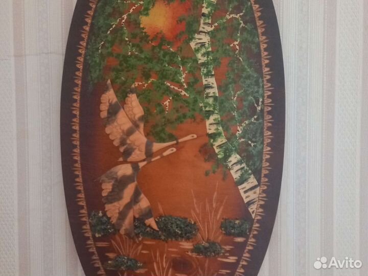 Панно из дерева СССР