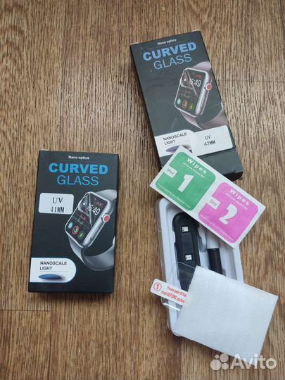 Защитное стекло на apple watch 41мм и 42мм