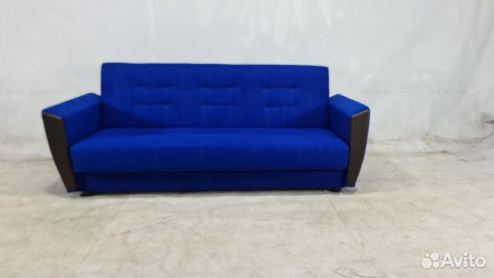 Диван книжка Лира Люкс синий