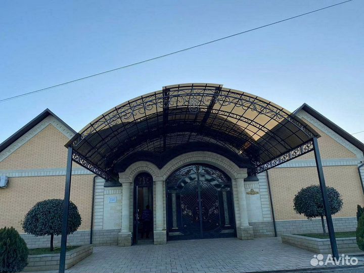 Навесы кованные