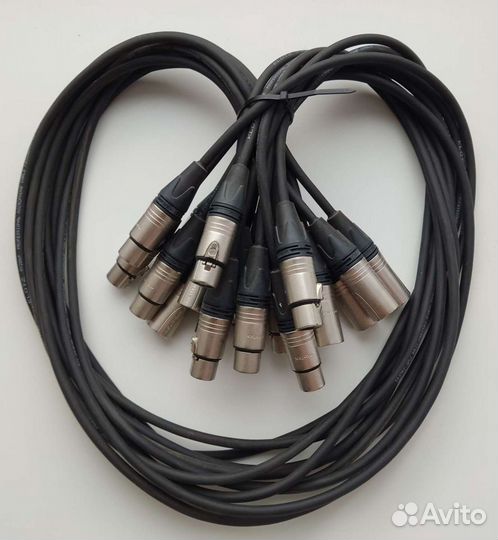 Балансный кабель XLR-XLR(f) Klotz (Германия) 1 m