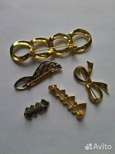 Броши винтаж США