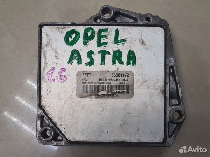 Блок управления двигателем Opel Astra Gtc H Z16XEP