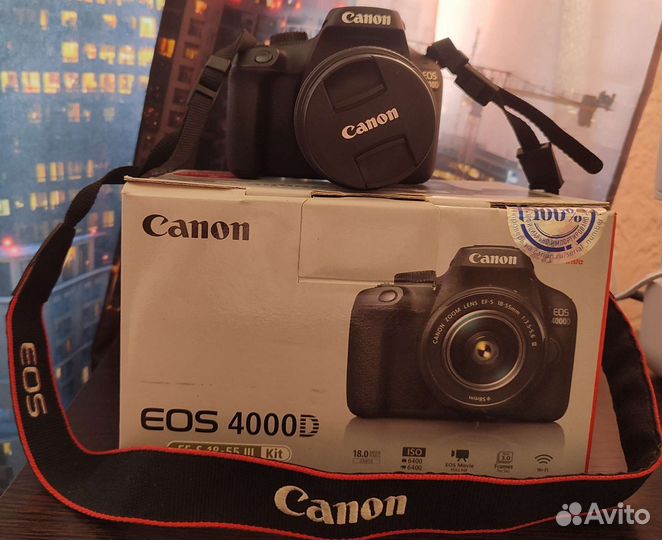 Зеркальный фотоаппарат canon