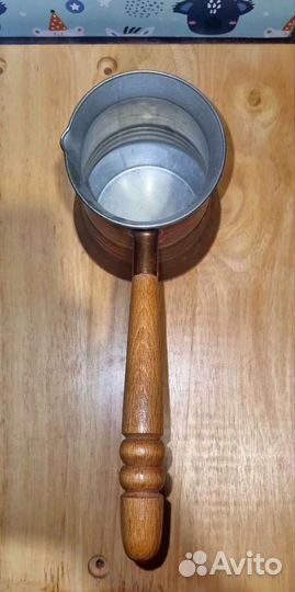 Медная турка-джезва