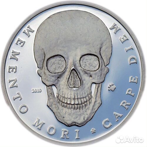 Палау 2010г череп-Memento mori