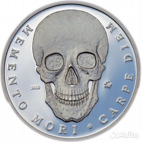 Палау 2010г череп-Memento mori