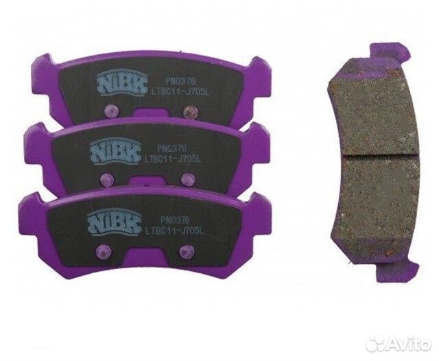 Задние колодки для Chevrolet Aveo, Lacetti