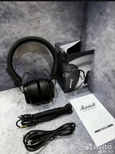 Беспроводные наушники marshall major iv black