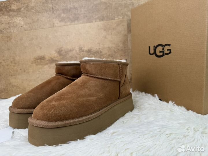 Ugg Classic Ultra Mini Platform Chestnut