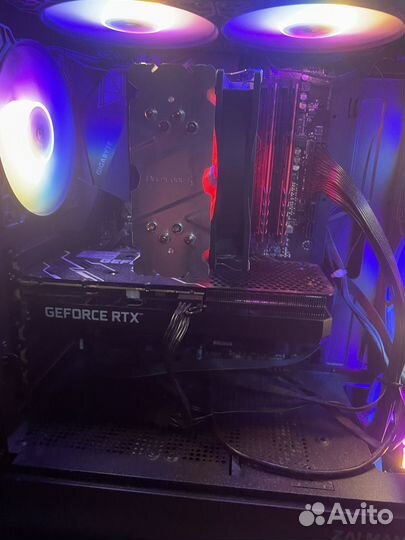 Игровой компьютер rtx 3060 ryzen 5 5600x 32gb