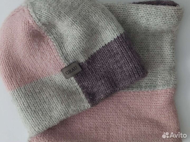 Шапка и снуд 52-54