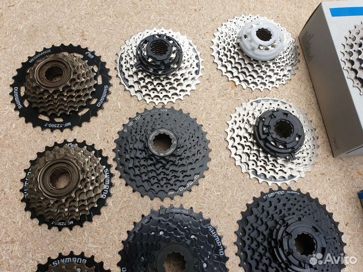 Кассеты и трещотки Shimano 6/7/8/9/10/11 original