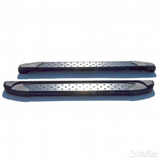 Пороги «бумер» алюм. с резинкой 21214 «нива», urba