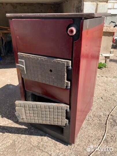 Котел газовый электрический напольный стальной