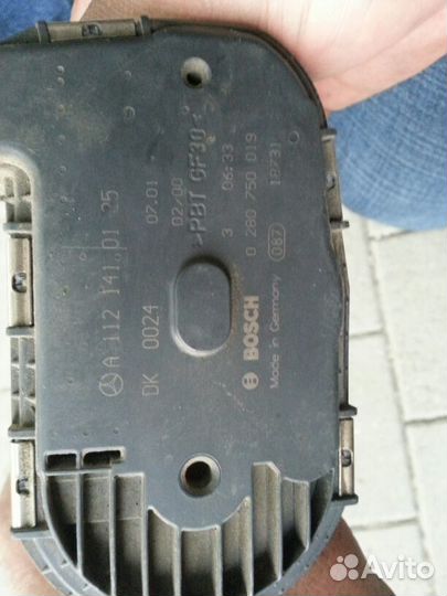 Дросельная заслонка Мерседес М112