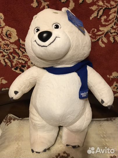 Олимпийские талисманы Сочи 2014 большие плюшевые