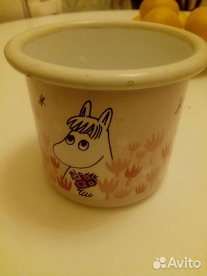 Кружка эмалированная 250.Muurla.Moomin characters
