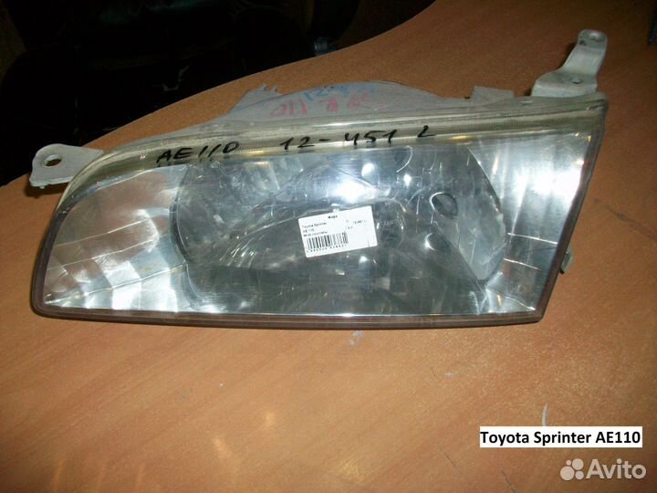 Фара на Toyota Sprinter (Тойота Спринтер) AE110