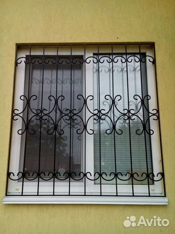 Решетки на окна металлические с установкой N 843