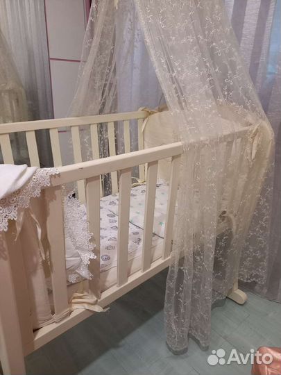 Люлька колыбель Bambolina My Bear