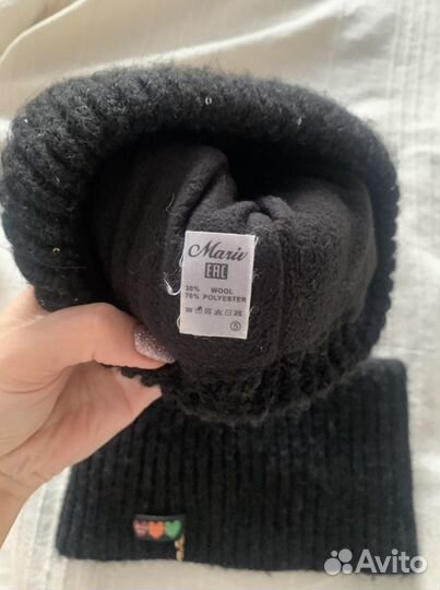 Шапка плюс снуд