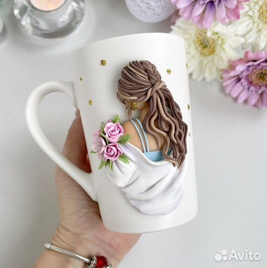 Кружка с декором