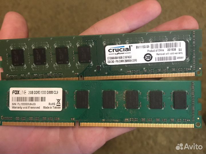 Оперативная память ddr3