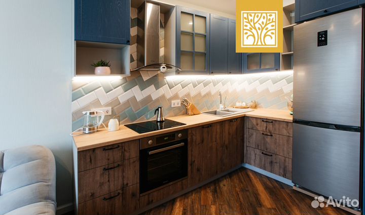 Угловая кухня «Лозанна» + духовка в подарок