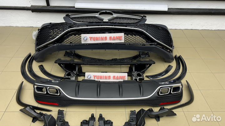 Бампер Mercedes 166 в стиле AMG