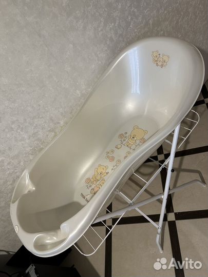 Ванна детская с подставкой