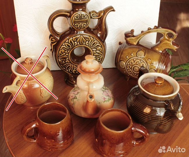 Керамика СССР 9 предметов