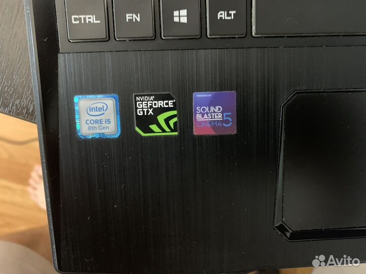 Игровой ноутбук ZET ward / i5-8300 / gtx 1050/ 8gb