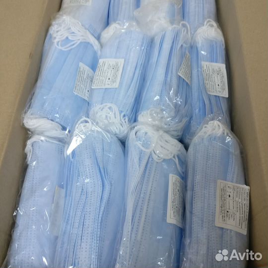 Маска одноразовая медицинская