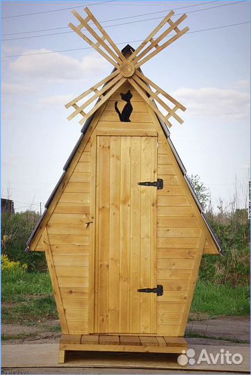 Уличный туалет домик с установкой тбк 883
