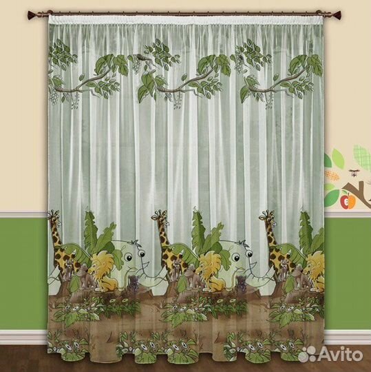 Шторы тюль бу