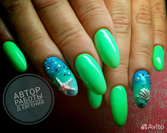 Маникюр, Шиллак, Наращивание ногтей (акрил,гель)