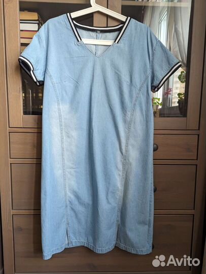 Летнее джинсовое платье pelican