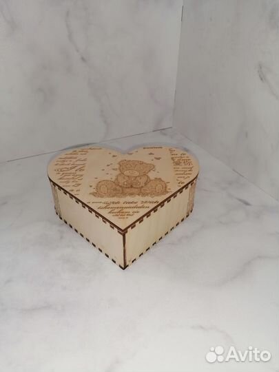 Шкатулка сердечком