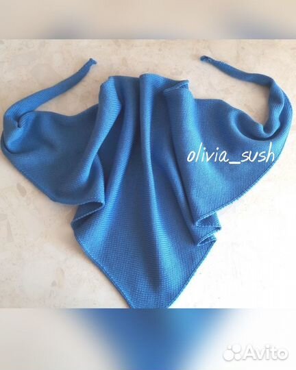 Косынка вязаная