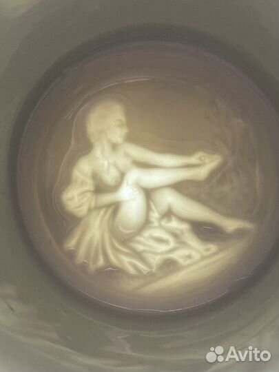 Пивная кружка германия литофания девушка