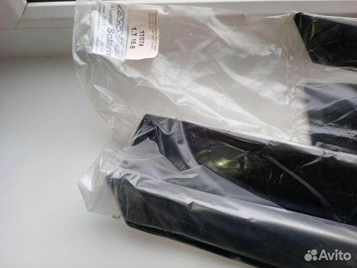 Ветровики hyundai solaris