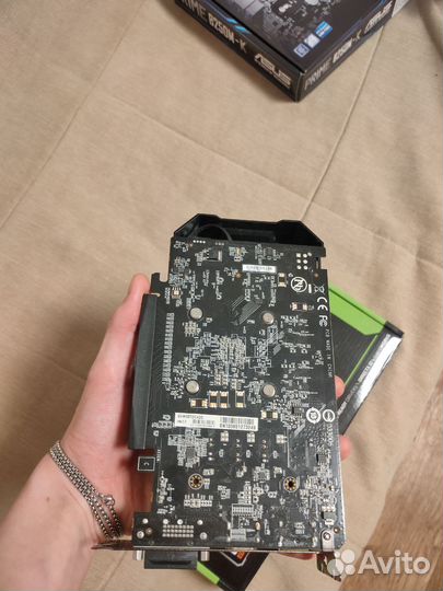 Видеокарта gigabyte GeForce GTX 1050 Ti OC 4G