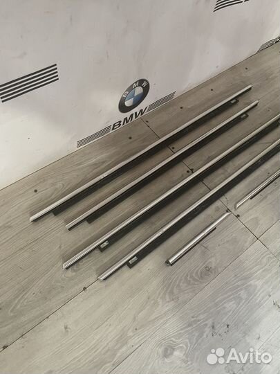 Комплект хром накладок дверей BMW G32 6GT