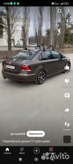 Летние колеса 215/45/r17 Polo, Skoda Rapid, Fabia