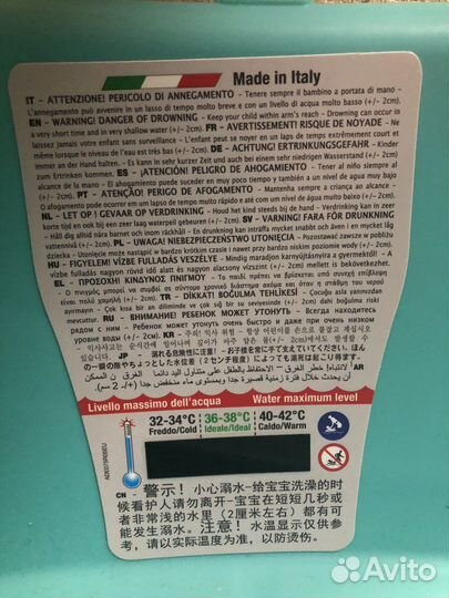 Детская ванна для купания