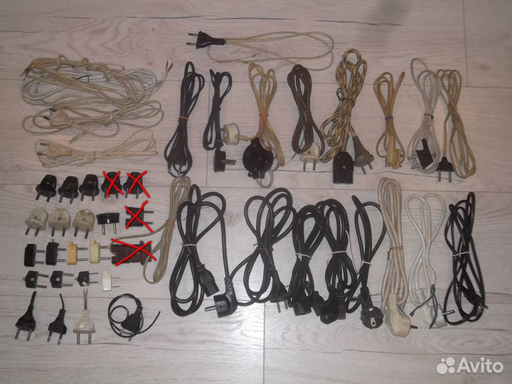 Шнуры вилки электрические СССР